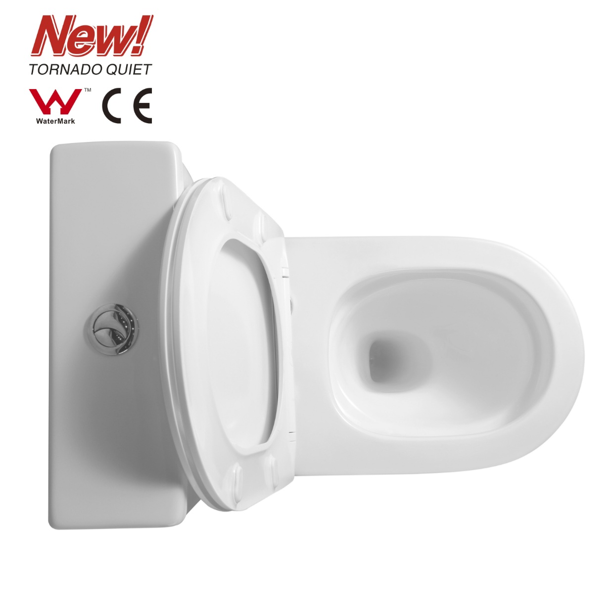 Toilet LE-8300 MATT BLACK/MATT GREY/WHITE